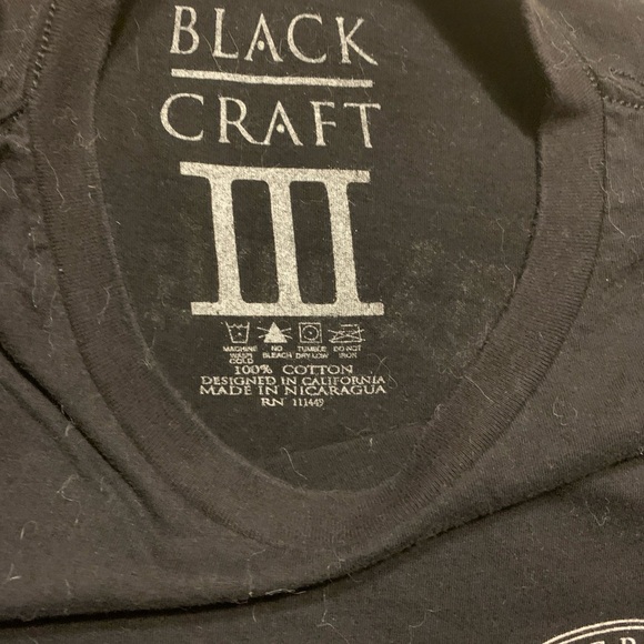 Black Craft Cult Graphic Men's T-Shirt - Picture 2 of 5